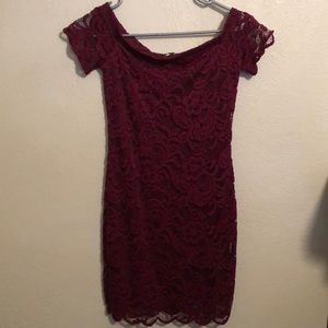 Beautiful women’s lace design mini dress